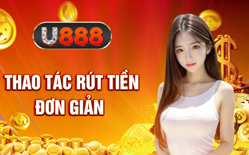 thao tác rút tiền đơn giản